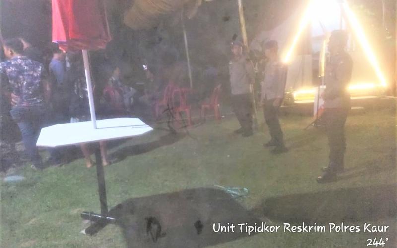 Polres Kaur Laksanakan Pengamanan Technical Metting Persiapan Event Surfing dan Festival Gurita di Pantai Pengubaian 