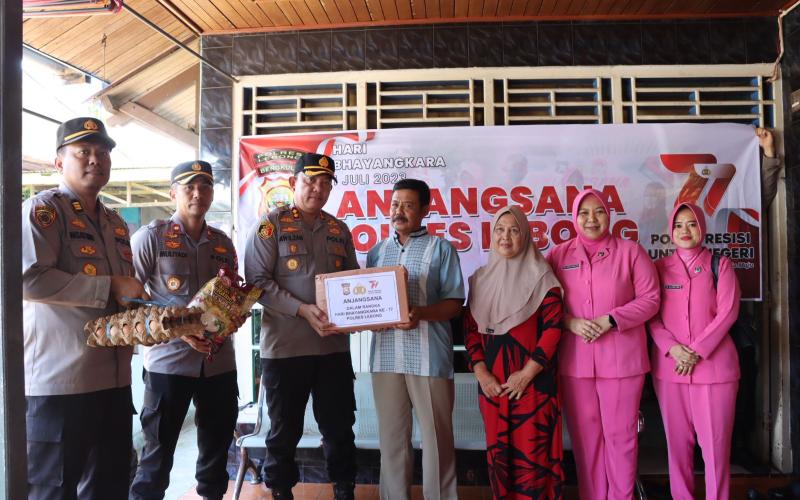 Kapolres Lebong Anjangsana ke Rumah Warakawuri dan Purnawirawan Polri 