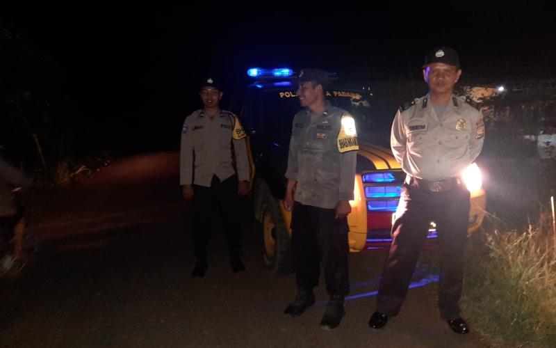 Tingkatkan Patroli, Polsek Kota Padang Sampaikan Imbauan kepada Warga