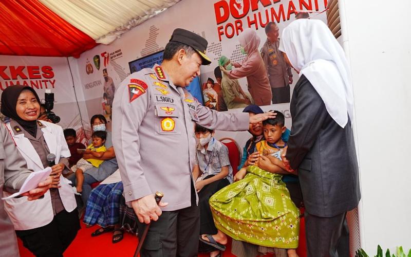 Gelar Baksos Kesehatan, Kapolri: Demi Keselamatan Masyarakat 