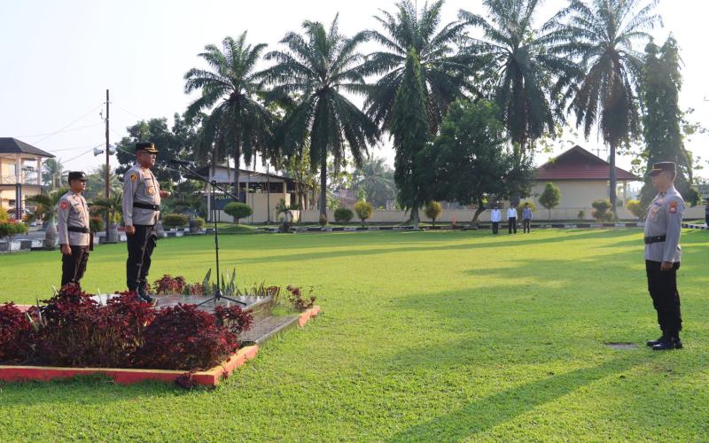 Polres BS Gelar Apel Kasat Kamling se Kabupaten 