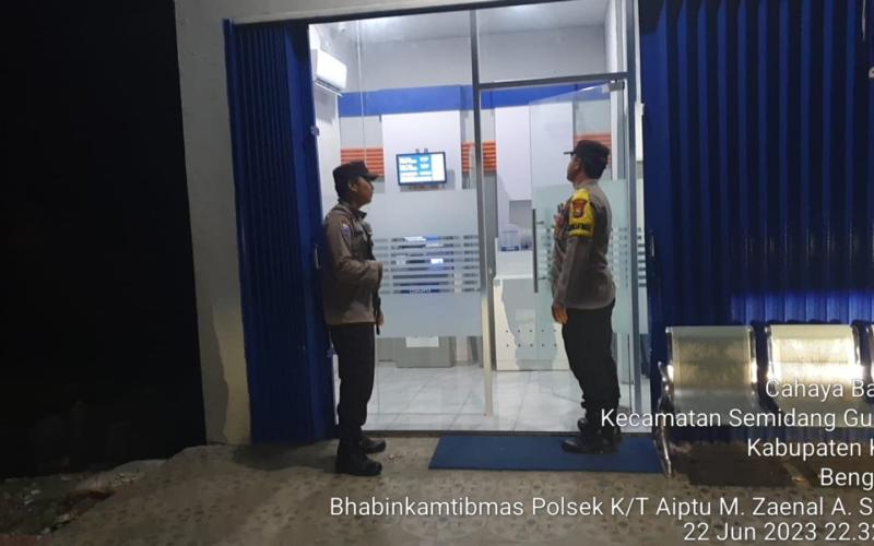 Berikan Keamanan Terhadap Masyarakat, Polres Kaur Patroli Dialogis