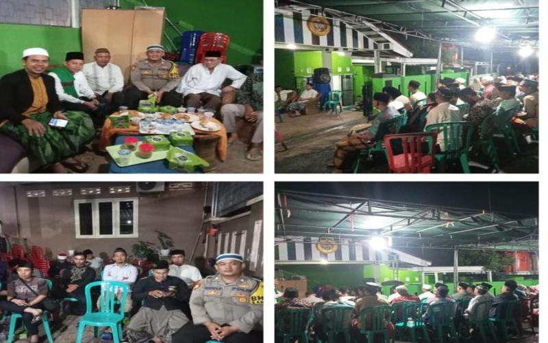 Bhabinkamtbmas Polsek Selebar Ikuti Yasinan dan Tahlilan Warga Kelurahan Sumur Dewa