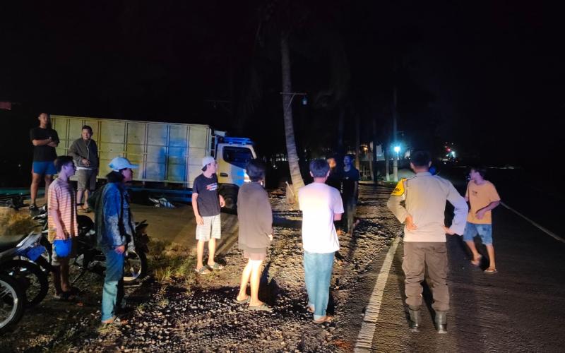 Laksanakan Patroli Blue Light, Polsek Lais Bubarkan Kumpulan Pemuda Yang Akan Balap Liar