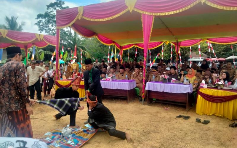 Kegiatan Festival cucur di Desa Air Teras Kab. Seluma