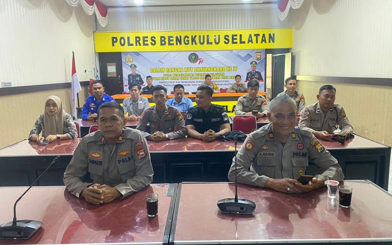 Polres BS Ikuti Pelatihan Program Manajemen Citra Polri Bagi Pengguna Media Polres BS