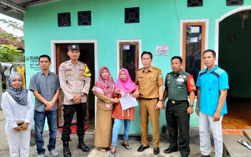 Polsek Kaur Selatan, Monitoring Penyaluran BLT DD di Desa Padang Genteng Tahap ke II