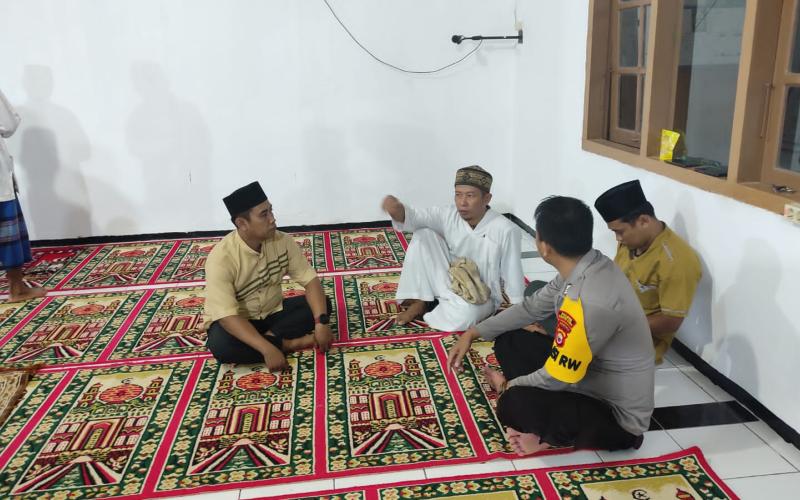 Polsek Giri Mulya Pantau Kegiatan Pada Malam Takbiran