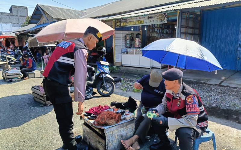 Antisipasi Curat, Curas Dan Curanmor, Sat Samapta Polres Bengkulu Selatan Gelar Patroli dan Sambang Dialogis  