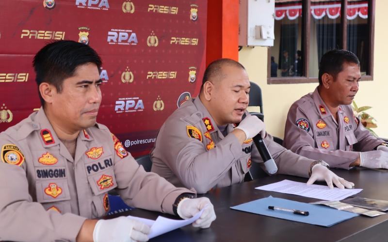 Polres Rejang Lebong Ungkap Kasus Curas, Satu Orang Berhasil Diamankan dan Satu Orang Dalam Pengejaran