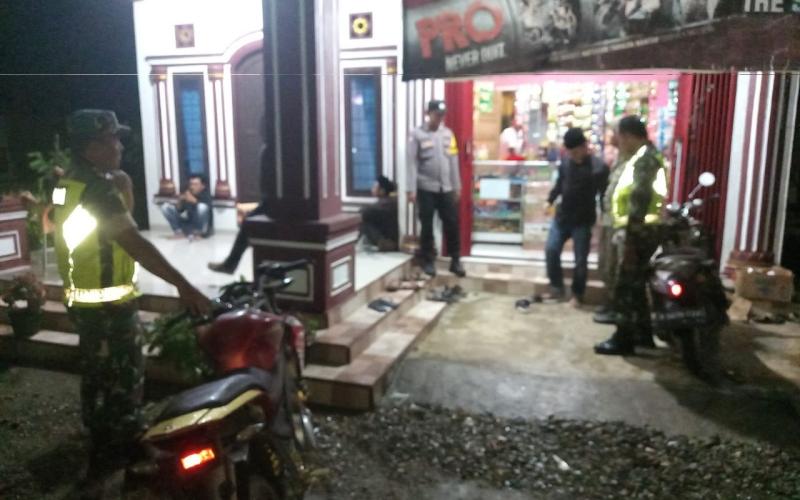 Sinergitas TNI-Polri, Polsek Seginim dan Koramil Manna Laksanakan Patroli Bersama 