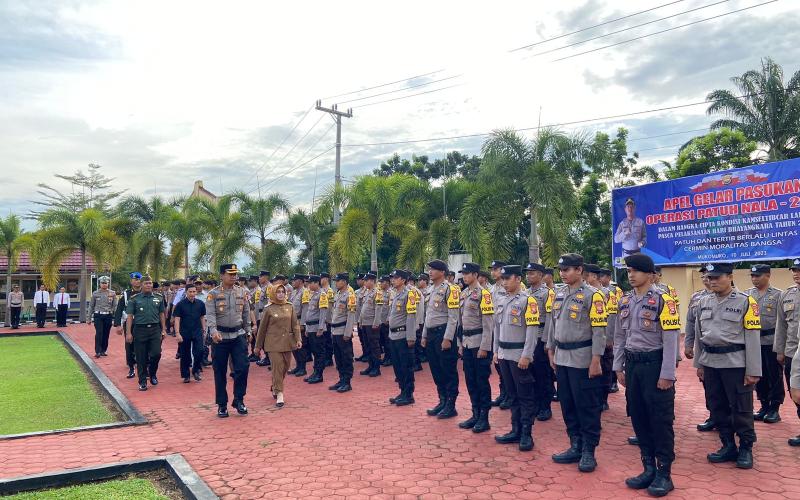 Polres Mukomuko Gelar Ops Patuh Nala 2023 Selama 14 Hari Kedepan