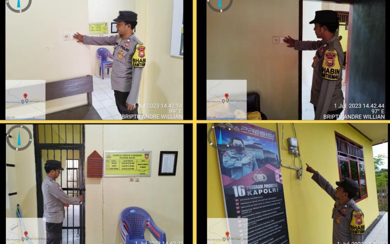 Rutin Cek Instalasi Listrik, Polres Kaur dan Polsek Jajaran Cegah Konsleting
