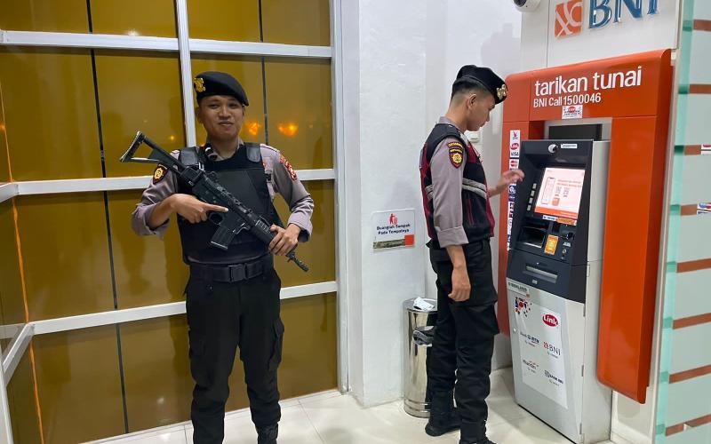 Dini Hari, Polres Kaur Patroli Objek Vital di Wilayah Kota Bintuhan