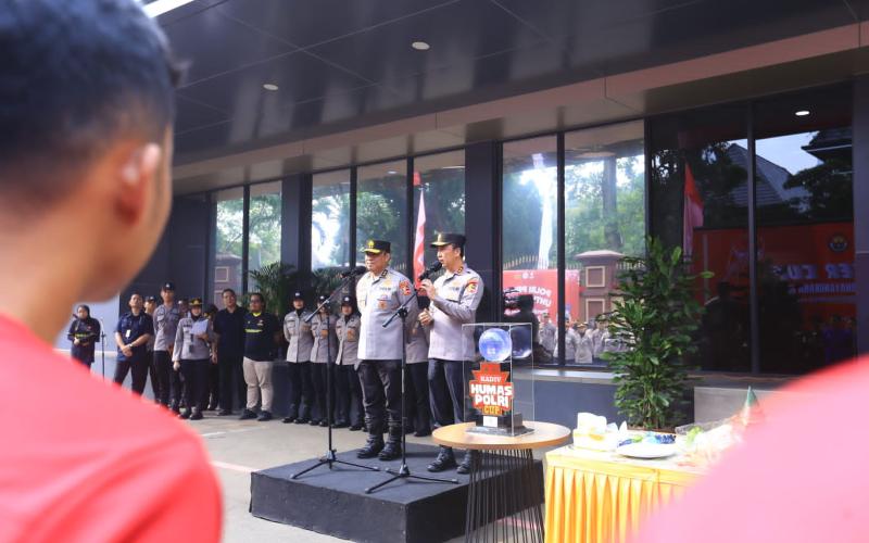 Wujudkan Pemilu Damai 2024, Polri Bersama Wartawan Gelar Bhayangkara Presisi Seven Soccer Cup