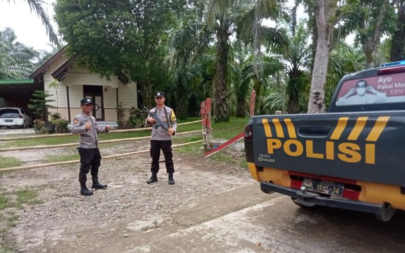 Polsek Maje, Berikan Pengaman Ibadah Minggu di Gereja
