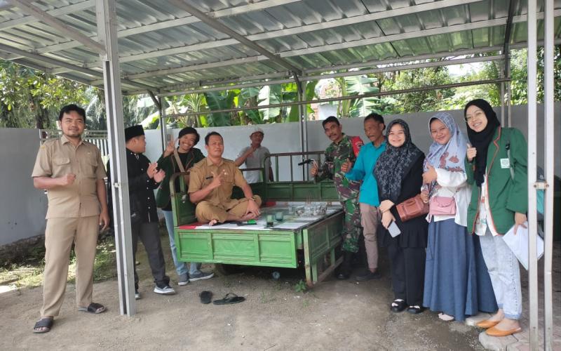 KKN UNUSIA Membangun Desa Pendidikan di Cimulang Dapat Dukungan Penuh dari Perangkat Desa