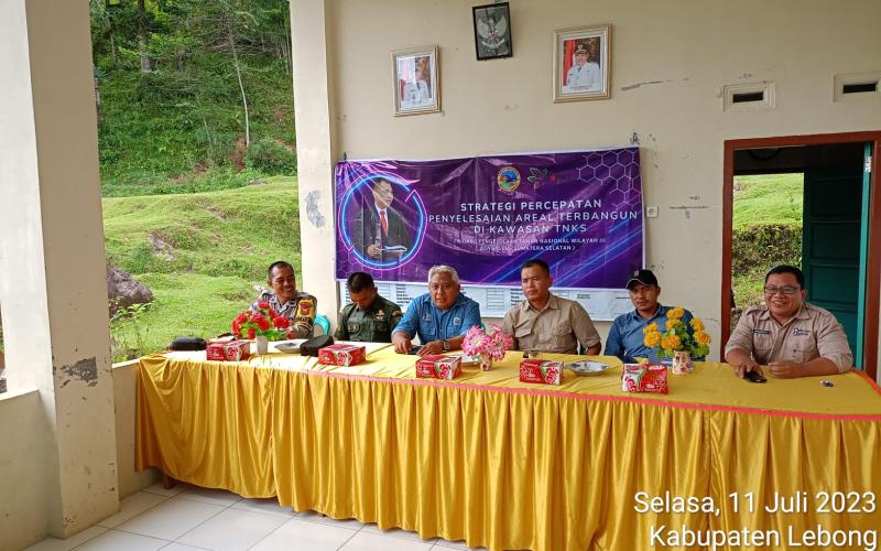 Bhabinkamtibmas Polsek Lebong Utara Hadiri Undangan dari Balai Konservasi Taman Nasional Kerinci Sebelat