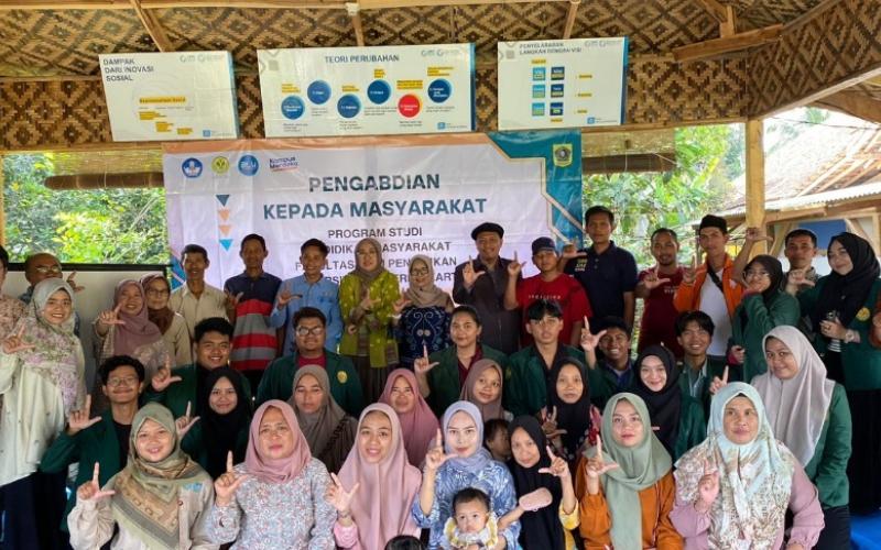 Program Studi Pendidikan Masyarakat UNJ Kembali Melaksanakan Pemberdayaan Masyarakat  di Desa Binaan Sirnajaya
