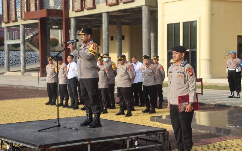 Wakapolda Bengkulu Ingatkan Anggota  Polri Hindari Pelanggaran dan Tindak Pidana