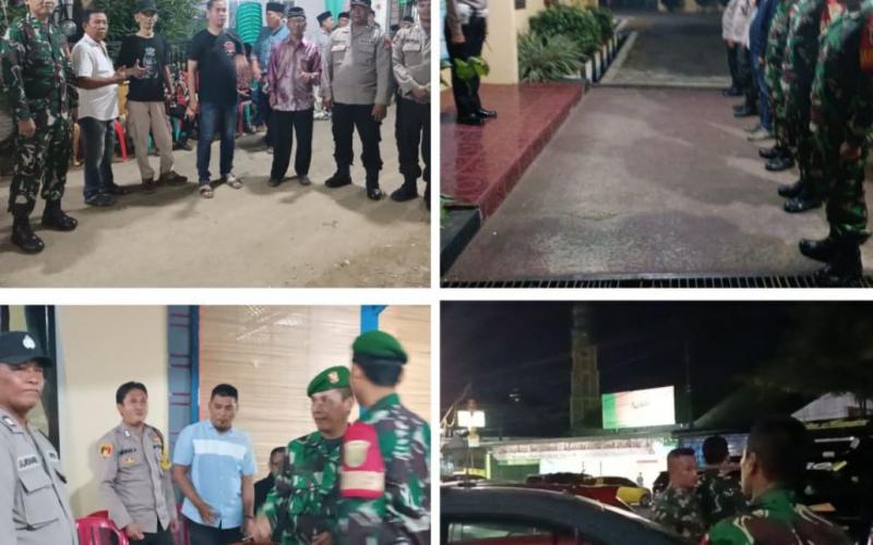 Sinergitas Tni-Polri, Polsek Muara Bangkahulu Bersama Koramil Patroli Gabungan di Seputaran Wilayah Hukum