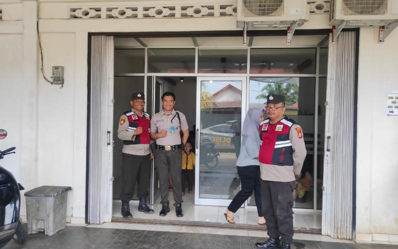 Jaga Keamanan dan Ketertiban, Polsek Lais Laksanakan Patroli Siang Hari