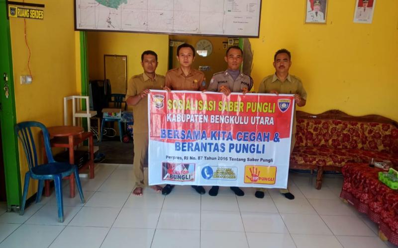 Berantas Pungutan Liar, Polsek Giri Mulya Gelar Sosialisasi Saber Pungli