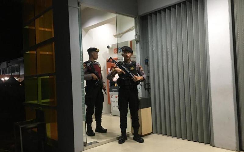 Cek Situasi dan Kondusi di Seputran ATM, Sat Samapta Polres Kaur Lakukan Patroli 