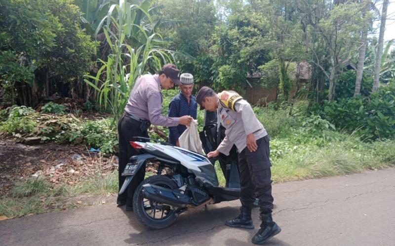 Polsek Kotapadang Imbau Pengendara Patuh Lantas