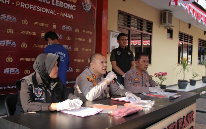 Terduga Pelaku Penganiyaan Guru Menggunakan Ketapel, Diamankan Polres Rejang Lebong  