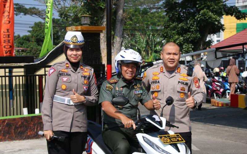 Jajal Materi Tes SIM, Dandim 0409 Rejang Lebong Nilai Memudahkan Masyarakat