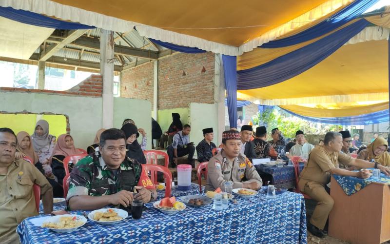 Polsek Lais Hadiri Pembukaan Turnamen Bola Volly di Desa Pal Tiga Puluh