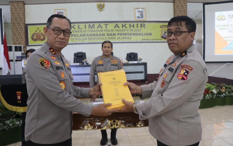 Tutup Taklimat Akhir Audit kinerja Itwasum Polri, Irwasum Polri Minta Jaga Dinamika Kamtibmas Tetap Kondusif