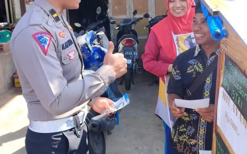 Grebek Pajak, Polres Rejang Lebong Sosialisasi Pemutihan Kepada Masyarakat