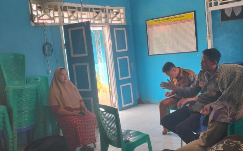 Problem Solving, Polsek Lais Mediasi Penyelesaian Permasalahan Warga Desa Kalbang