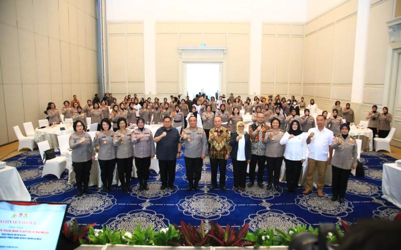 As SDM Ingatkan Pentingnya Peran Polwan Dalam Mengawal Pemilu Damai 2024