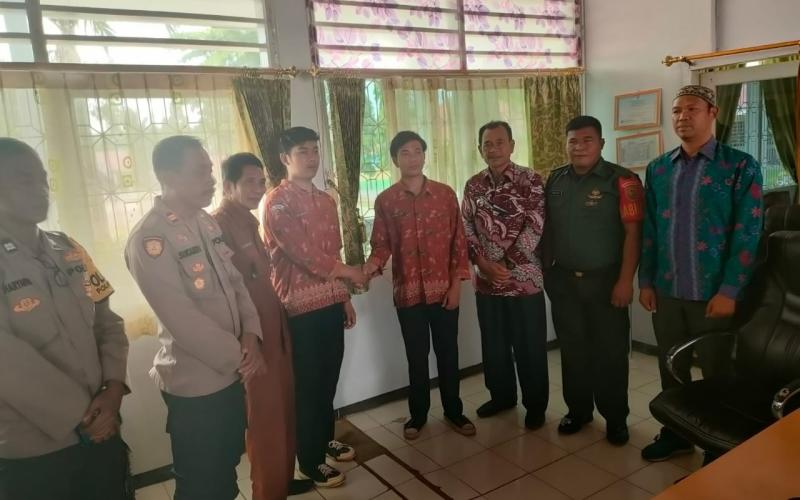 Berkelahi, Kapolsek Lais Berikan Pembinaan Kepada Siswa SMAN 03 Bengkulu Utara