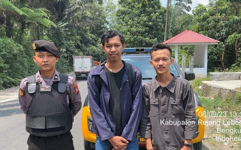 Cegah Tindak Kriminal, Polres Rejang Lebong Lakukan Pengawalan di Jalan Lintas Curup-Lubuklinggau
