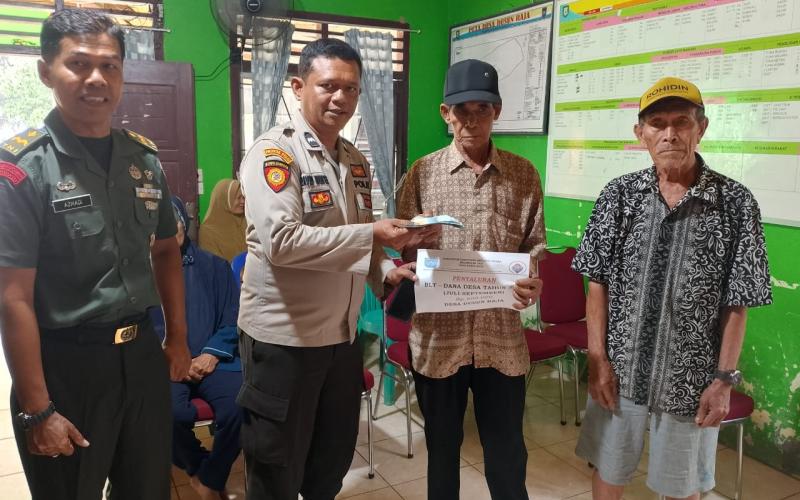 Bhabinkamtibmas Sambang DDS Tanaman Sayuran Dukung Ketahanan Pangan Warga Binaan 