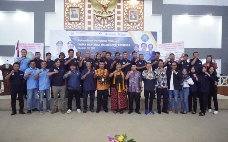 Pemprov Bengkulu Apresiasi Dikukuhkannya PW IWO Bengkulu