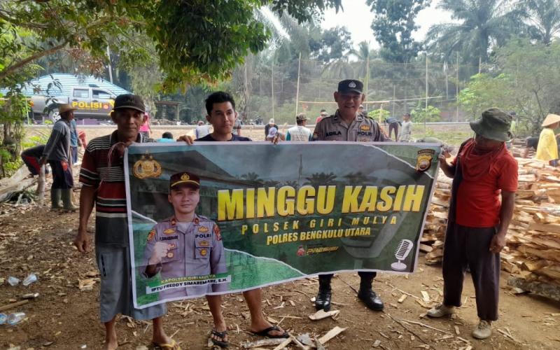 Polsek Giri Mulya Tampung Aspirasi Masyarakat Melalui Program Minggu Kasih