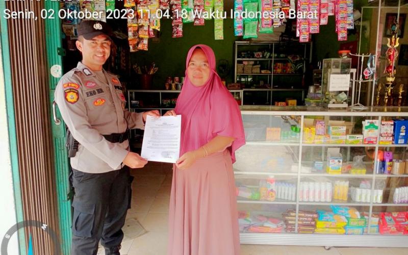 Optimalkan Pelayanan, Polsek Nasal Laksanakan Delivery SIK 