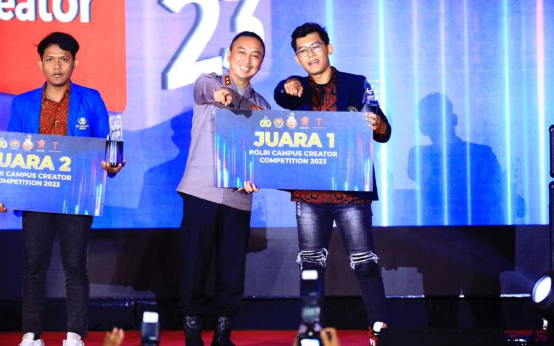 Polri Campus Creator Competition 2023 Jadi Ajang Generasi Muda Berkreasi