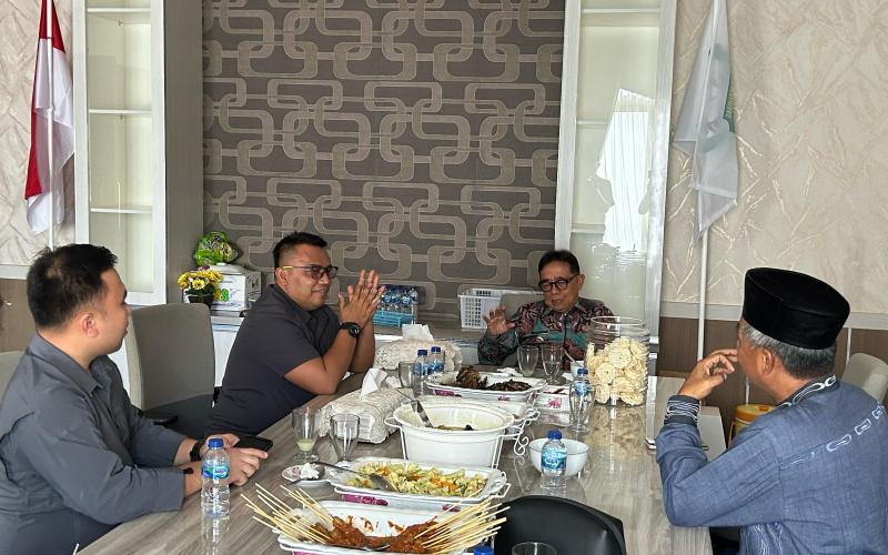 Kasatgaswil Bengkulu Densus 88 Silaturahmi dengan Bupati Kepahiang dan MUI