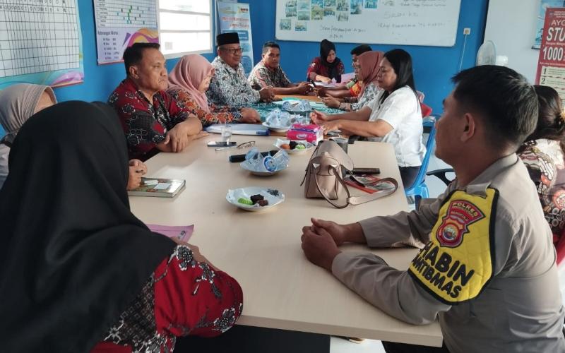 Polsek Lais Hadiri Lokakarya Mini  Penanganan Stunting di Kecamatan Lais