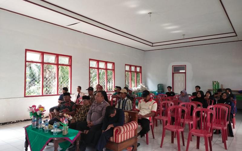 Polsek Giri Mulya Hadiri Penyuluhan Ketahanan Pakan Ternak dan Pengenalan Teknologi Tepat Guna Untuk Pertanian dan Peternakan