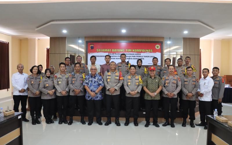 Kunjungi Polda Jawa Tengah, Tim Kompolnas Apresiasi Role Model Penegakan Hukum Berbasis Scientific