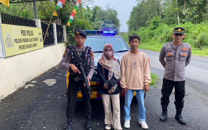 Polres Rejang Lebong Berikan Pengawalan Kepada Masyarakat 