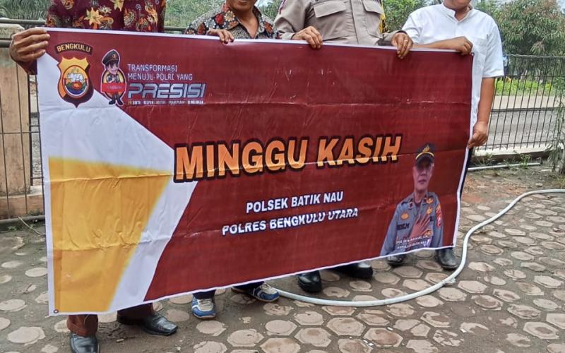 Lewat Minggu Kasih Cara Babin Polsek Batiknau Dekatkan Diri Dengan Masyarakat