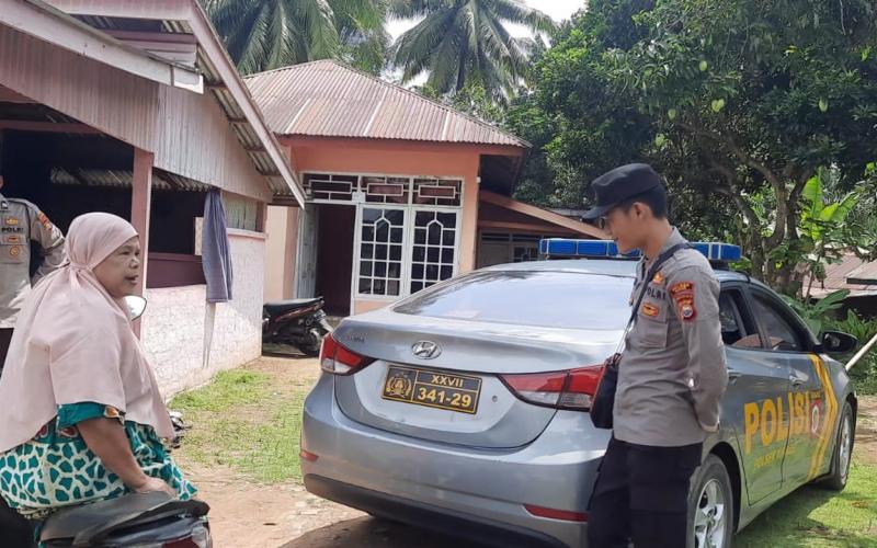 Harkamtibmas, Personel Polsek Air Besi Gelar Patroli 